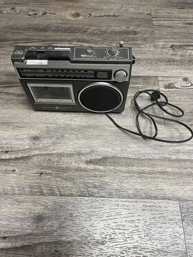 3-5241d Ge Vintage General Electric Am/fm Radio Cassette Recorder Model