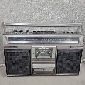 3-5252c Ge General Electric Portable Amfm Stereo Cassette Boombox Please Read