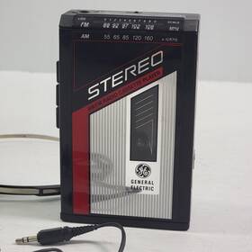 3-5422-b Ge 3-5422 1970s Vintage Stereo General Electric Am/fm Radio Cassette Player