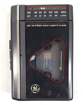 3-5469a Ge Portable Cassette Player Am Fm Radio Model Tested And Working