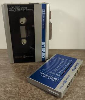 3-5277a Ge 3-5760a General Electric Am/fm Stereo Cassette Player 3-5277a- With G&e Tunerpack