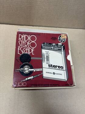 7-1010 Ge General Electric Radio Stereo Escape Am/fm New