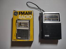 7-2506 Ge Vintage Fm/am Radio Model With Original Box