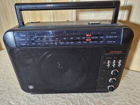 Ge 7-2877b Superadio 7-2887b General Electric Long Range Am/fm Super Radio Tested Vtg