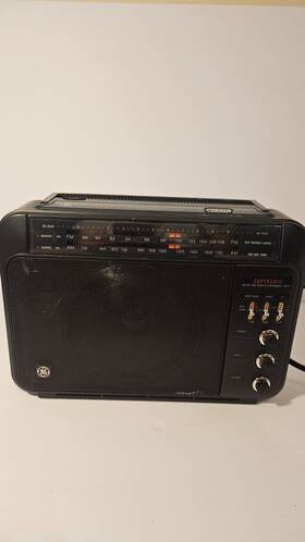 7-2880f Ge Vintage Superadio Am/fm High Performance Long Range Radio Model7-2880f Tested