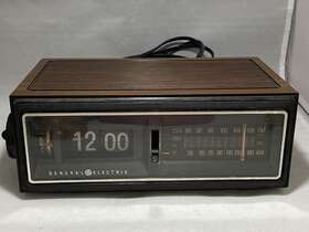 7-4300d Ge Vintage Flip-number General Electric Alarm Clock