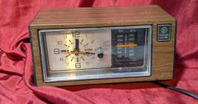 7-4450d Ge Vintage General Electric Clock Radio No. Working Malaysia