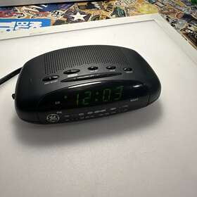 7-4823w Ge Vintage Am/fm Radio Digital Alarm Clock 7-4823 General Electric Tested/works