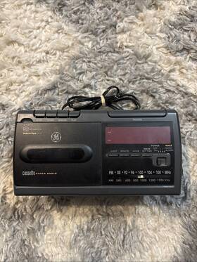 7-4915 Ge General Electric Fm/am Cassette Clock Radio - Rare Sealed