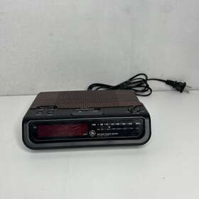 7-4613a Ge 7-613a Vtg General Electric Am/fm Digital Alarm Clock Radio Model Tested/works