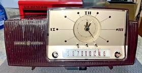 911-d Ge Tabletop Broadcast Receiver / Clock Radio Model For Parts