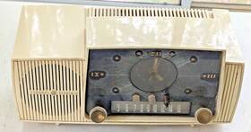 912-d Ge Vintage General Electric Alarm/clock/am Radio- For Parts/repair