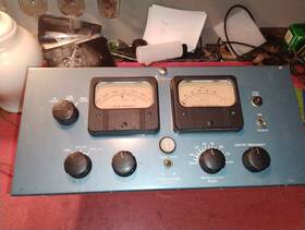 Bm1-a Ge Vintage Tube General Electric Broadcast Station Monitor