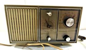 C4510d Ge Vintage General Electric Beige Solid State Am/fm Clock Radio #c4510d - Works