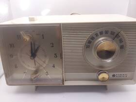 C-506d Ge C506d Vintage General Electric Am Clock Radio Model Beige Gm Read Mid Century