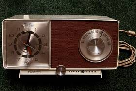C1470-b Ge Ct470-b Working - General Electric Clock Radio 1965 Solid State Am