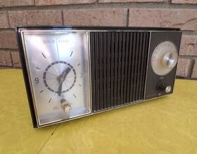 Ge Ct478d Vintage General Electric Am Clock Radio Model Mid Century Cool Works