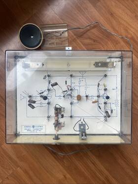 Ef-120 Ge Vtg 1961 General Electric Project Transmitter Model Short Wave Radio