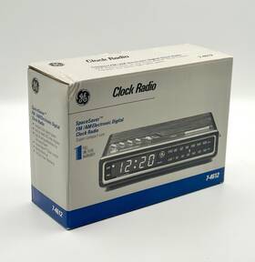 Ge7-4612a Ge 1980s Vintage Model 7-4612a Digital Alarm Clock Radio Unused Open Box