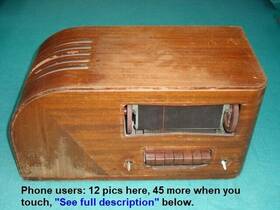 H-640 Ge General Electric Prewar 1939 Radio Parts Set