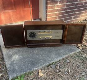 T-3000a Ge General Electric Vintage Large Heavy Stereophonic High Fidelity Fm Radio Stereo Parts