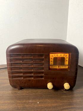 H-600u Ge Vintage General Electric Radio Works