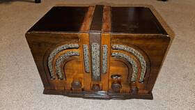 Ge K-53-m Vintage General Electric Model K-35-m Tube Radio - Early 1930s