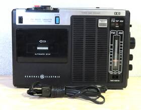 M8525a Ge Vtg General Electric Am/fm Radio Cassette Tested See Description