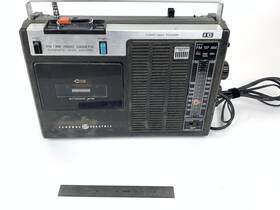 M8525c Ge Vintage General Electric Am/fm Radio Cassette Recorder Turns On Read