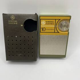 P1706a Ge P1760a Parts/repair General Electric Am 10 Transistor Pocket Radio Fast Ship