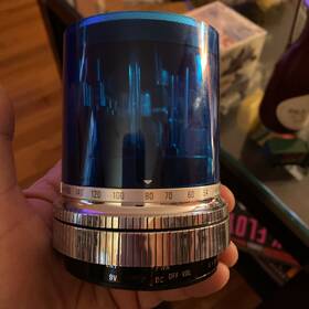 P2760b Ge Vintage General Electric Blue Max Am Transistor Radio Works