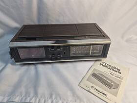 Rc-6963 Ge Rc-6063 Vintage General Electric #rc-6963 Wood Grain Am/fm Clock Radio Tested Read