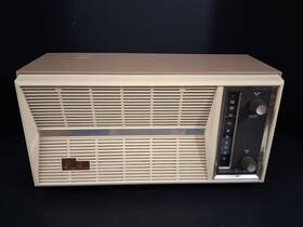 T155b Ge Vintage General Electric 1950s Am Tube Radio Model No Cocoa Works