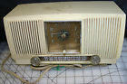Ge Vinta Neral Electric Wakeman Mid Century Tube Clock Radio