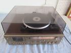 Gen6340a Montgomery Ward Vtg Combination Stereo Tape Deck Record Player Working