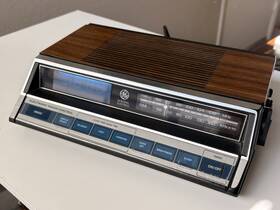 7-4662c General Electric 7-4062c Vintage Ge Am/fm Clock Radio Model Woodgrain Vfd Works 7-4662c General Electric 7-4062c Vintage Ge Am/fm Clock Radio Model Woodgrain Vfd Works