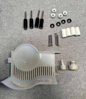 7-4290b General Electric Under Counter Mounting Hardware Screws For Cd Can Opener Etc Ge Spare Parts