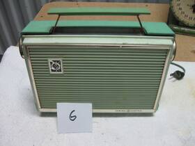 P-673 General Electric Vintage Portable Radio Tube Type Model #p-673