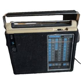 P4960a General Electric Vintage Ge 8-band Radio Model P4960a. Works Read
