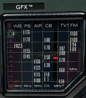 75850 Gfx Vintage Multi Band Receiver Radio Am Fm Cb Tv Pb Air Weather Shortwave