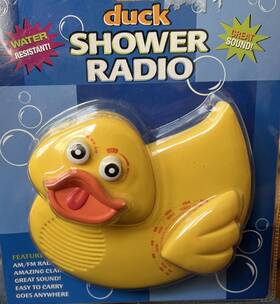 Gma 741985267841 Nos Duck Shower Radio Am -fm Band Vintage