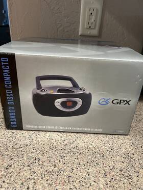 C969s Gpx Am-fm Radio-cassette Player With Power Cord. Model