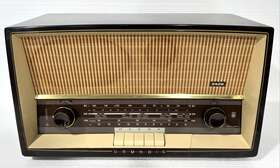 2420 Grundig Vintage Model U Multi Band German Tube Radio-working-beautiful
