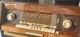 Grundig 5199 We Stereo Tube Radio Serviced Working Original Box W. Germany