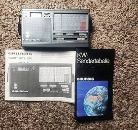 Yb215 Grundig Yacht Boy 215 World 10 Band Receiver Radio Fm/lw/mw/sw Working