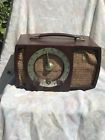 H-2422 Zenith Vintage Tube Radio For Parts Or Restoration As Found