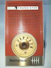 6transistor H-791p6gpa Westinghouse Vintage Am Radio Model Works Well