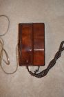 H2qax Northern Telecom Vintage Leather Look Touch Tone Telephone Phone Works