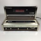 H465w Zenith Vintage Retro Electronic Billboard Clock Radio Alarm Model Works