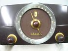 H725 Zenith Vintage Tube Radio Model Walnut Bakelite For Parts Or